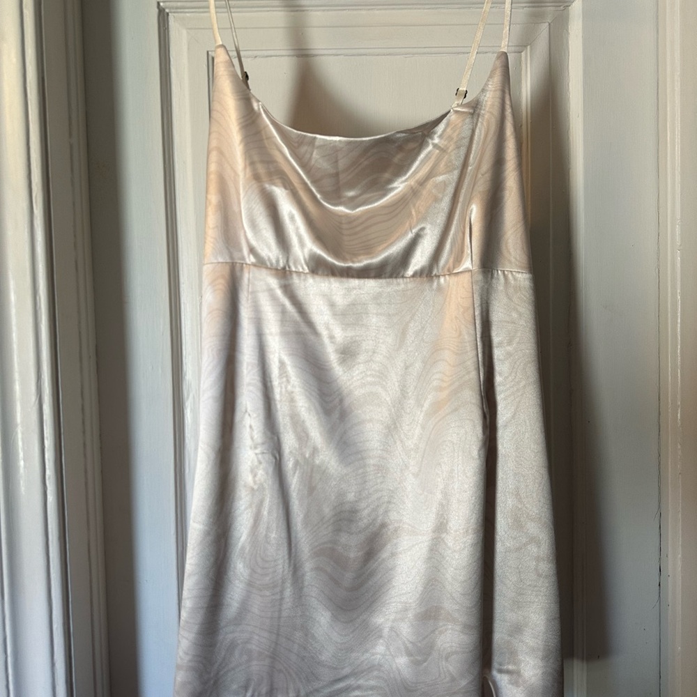 Wild Fable Cream Satin dress- 2X NWT